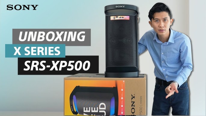 Review - SRS-XP500 Speaker Party Sony Full YouTube Wireless -