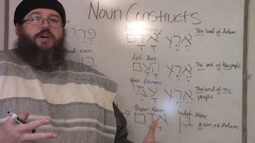Noun Constructs Part 1