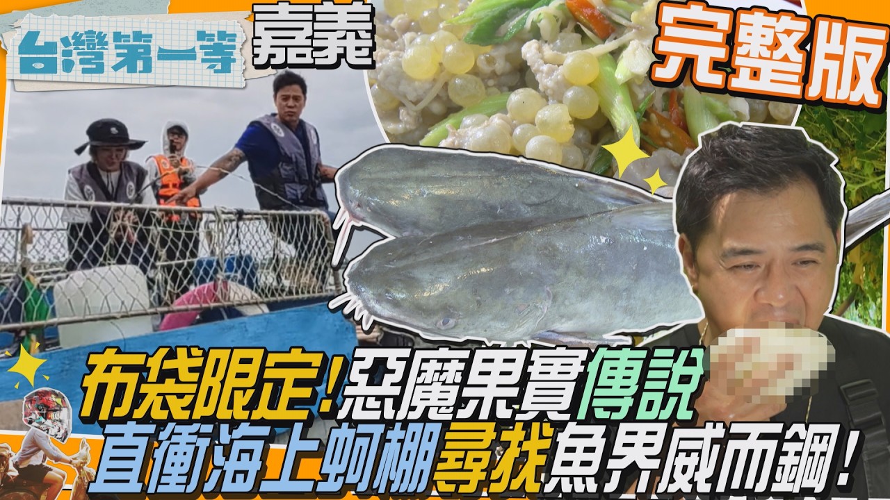 [全新] 嘉義【直衝海上蚵棚 尋找「魚界威而鋼」/布袋限定！傳說中的「惡魔果實」】│2026.06.21│《台灣第一等》完整版