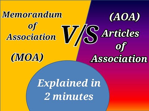 Video: Verschil Tussen MOA En AOA