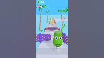 Juice Run  Game | Max Levels Gameplay | iOS, Android Mobile | Walkthrough Gameplay | #shorts