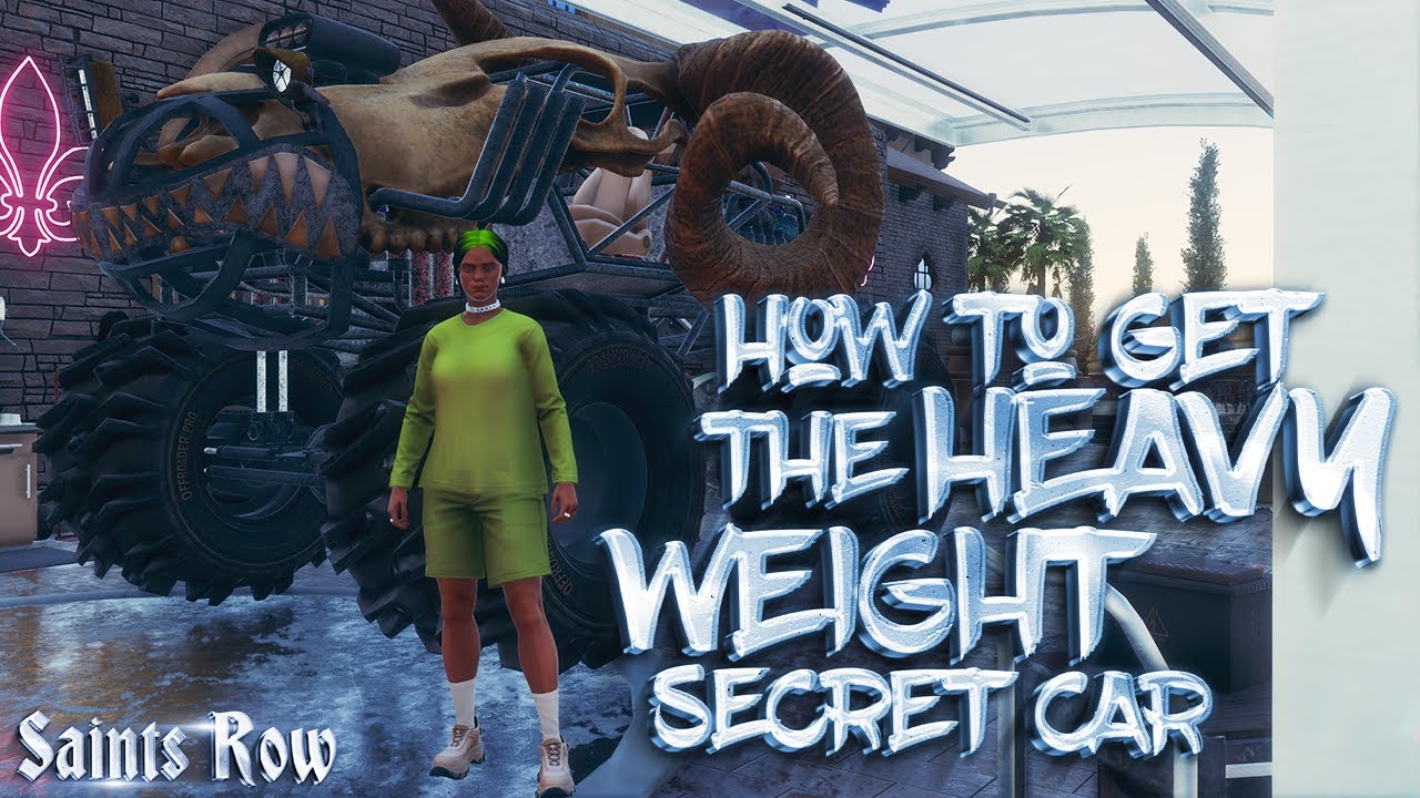 Saints Row - How To Get HEAVYWEIGHT - SECRET CAR