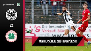 Turbulente Schlussphase mit Platzverweis | SG Wattenscheid - Rot-Weiß Oberhausen | Regionalliga West