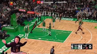 REACTING To #8 HEAT at #1 CELTICS | FULL GAME 2 HIGHLIGHTS | April 25, 2024