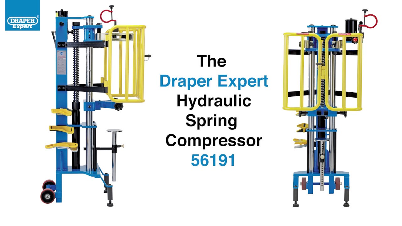 The Draper Expert 56191 Hydraulic Spring Compressor 