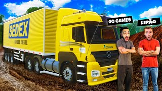 GQ and LIPÃO on the HARDEST ROUTE of GLOBAL TRUCK ONLINE (Correios) screenshot 5