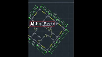 Shortcut command for Dimensions in AutoCAD #autocad