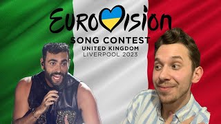 MARCO MENGONI - DUE VITE - MY FIRST REACTION (EUROVISION 2023)