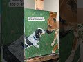 did this for the first time tonight #acrylic #oil #painting #art #pets #pet #petportrait #artist