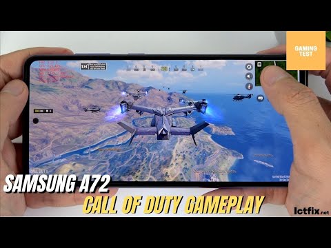 Samsung A72 Call of Duty Gaming test Update Season 8 | Snapdragon 720G, 90Hz Display