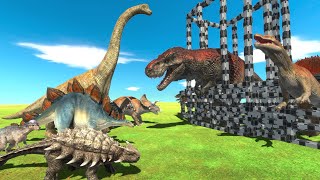 Herbivorous Dinosaurs Rescue Carnivorous Dinosaurs