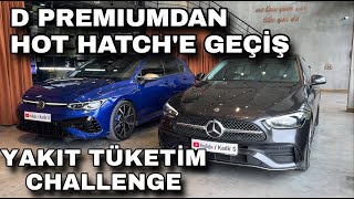 Mercedes C200 satıp Golf8R almak. Artılar, Eksiler ve Tüketim Challenge