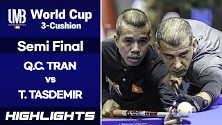 Semi Final - 트란 퀴엣 치엔  Quyet Chien TRAN vs 타이푼 타스데미르 Tayfun TASDEMIR. H/L