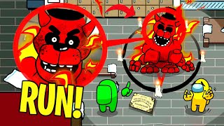 Don't Try SUMMONING DEVIL FREDDY In Among Us, BAD IDEA! screenshot 4