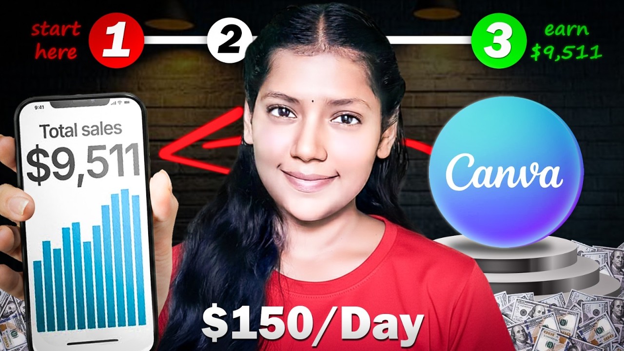 How to Earn with CANVA | 3 methods that actually works | Diptimai Sahoo