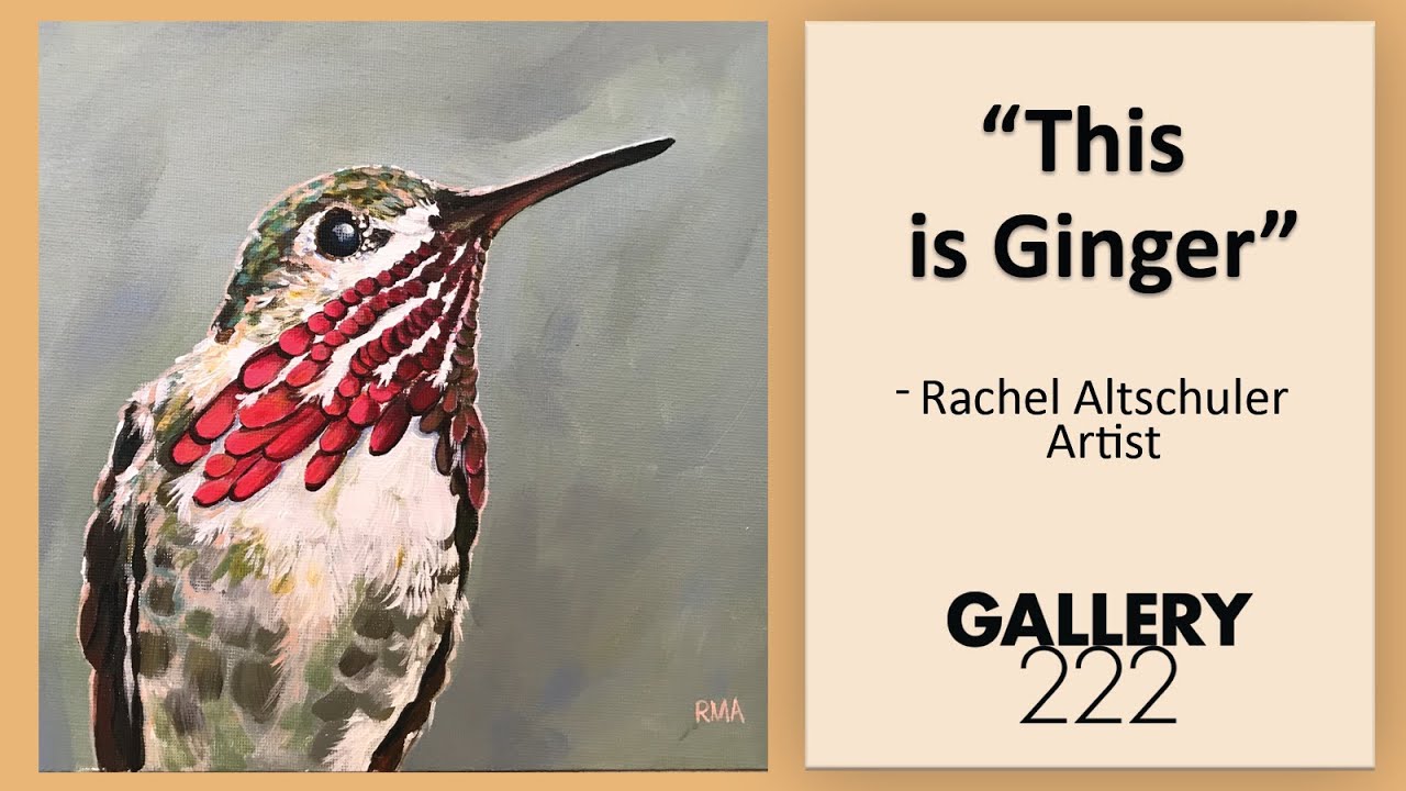 This is Ginger - Rachel Altschuler showing at Gallery222 Malvern
