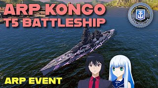Tier 5 ARP Kongo Battleship | World of Warships Blitz 
