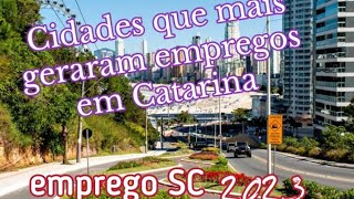 santa Catarina 2023: cidades que mais geraram empregos em 2023 screenshot 3