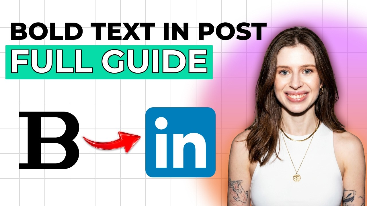 How to Bold Text in LinkedIn Post [2026 Full Guide] - YouTube