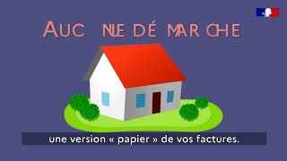 Vos factures sur votre espace personnel du site des impôts