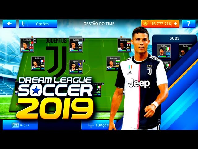 Kit Juventus para DLS 19 - Dream League Soccer atualize seu time