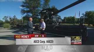 Agco CEO tells Jim Cramer the US-China trade war has had little impact on the farm business