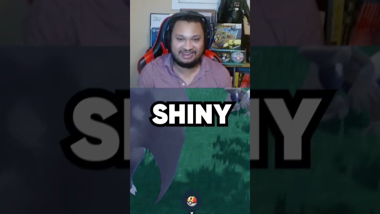 This  Shiny Pokemon Tries To Yeet Away!