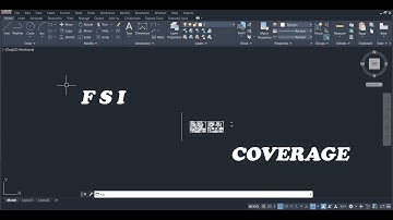 How to calculate FSI and COVERAGE in AutoCAD Permission Drawing
