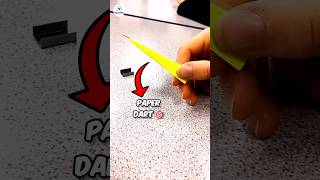 How to make a paper dart 🎯#shortsfeed #shorts #trending