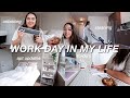 PRODUCTIVE WFH DAY IN MY LIFE | multi-tasking to get stuff done, apartment updates & more!