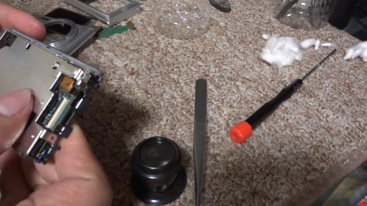 how to disassemble SONY DSC-W830 part 02/tháo rời sony dsc-w830