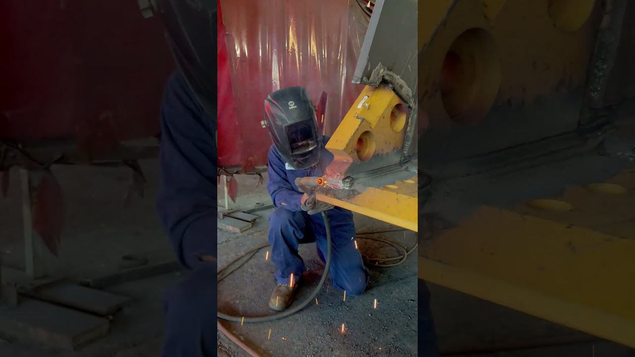 Adding Wear Package to Brand-New Volvo L220H Loader Bucket