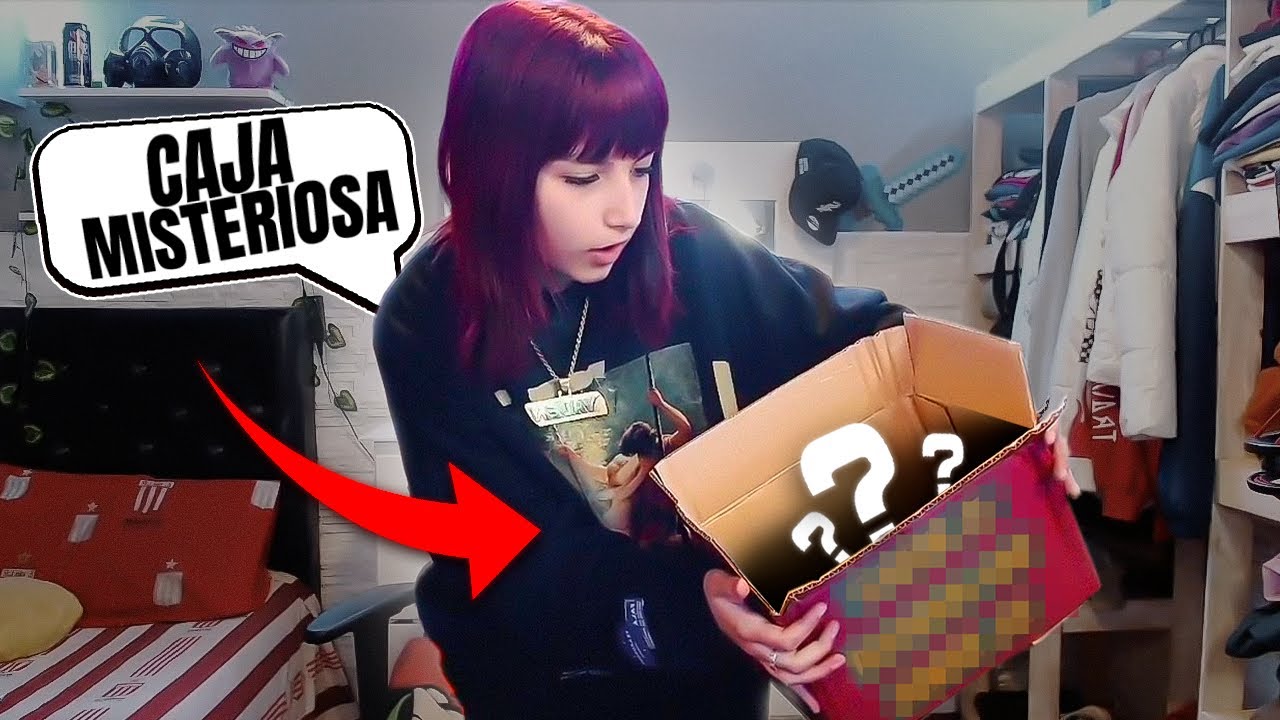 me ENVIARON una CAJA MISTERIOSA🤨📦