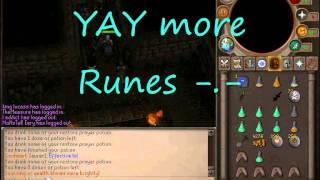 Runescape: 3 Barrows trips with Bandos armor / Black Salamander