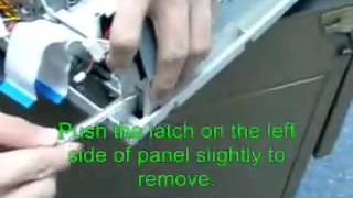 TallyGenicom 2440-2540 Panel Removal and Installation