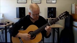 Vignette de la vidéo "Billy Joel - Lullaby (Goodnight, My Angel) - Solo Guitar by Scott Ouellette"