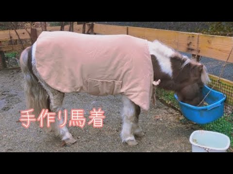 ミニチュアホース用フリース馬着