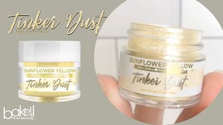 Edible Glitter for Cakes - Sunflower Yellow Shimmer, Sparkle & Super Shiny | Tinker Dust® | Bakell®