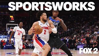 Pistons bury Magic; Tigers pull even in division and more | SPORTSWORKS