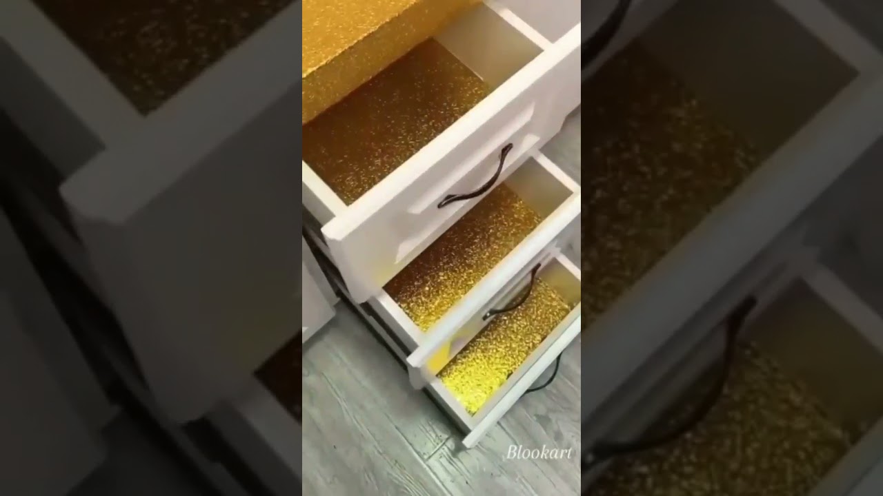Golden Wallpaper For Kitchen Short Video 