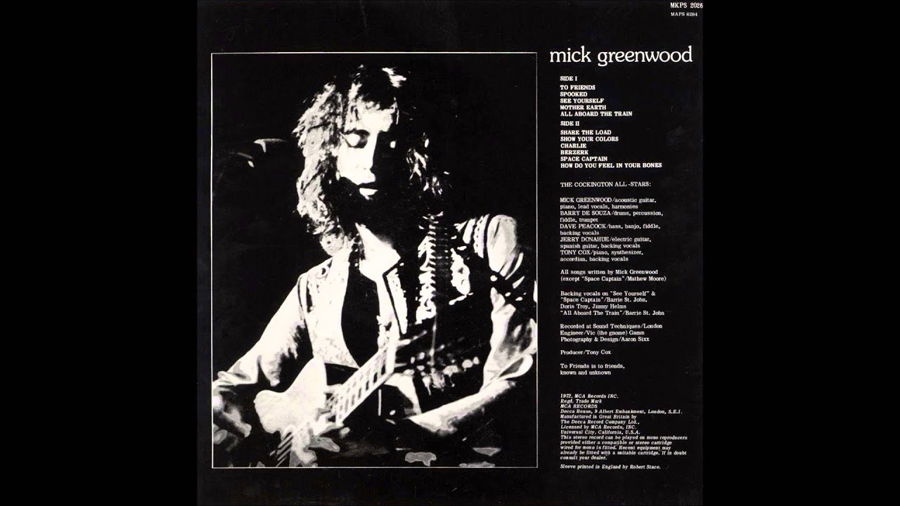 レコード MICK GREENWOOD