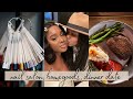 vlog: date night, nail salon, homegoods