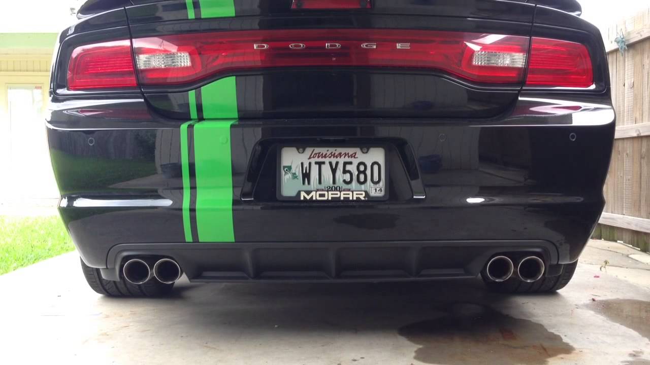 2013 Dodge Charger R/T R&T with Magnaflow Exhaust (Part 2) - YouTube
