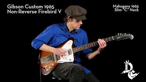 Test Drive | Gibson Custom 1965 Non-Reverse Firebird V w/ Vibrola Vintage Sunburst