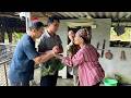 TU's father panicked when the woman came to bother him, but luckily TU arrived in time.
