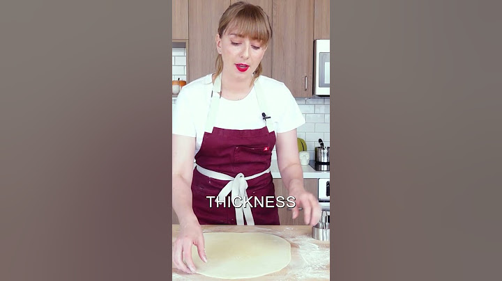 How To Roll Your Dough As THIN As Possible... #cooking #tutorial #shorts