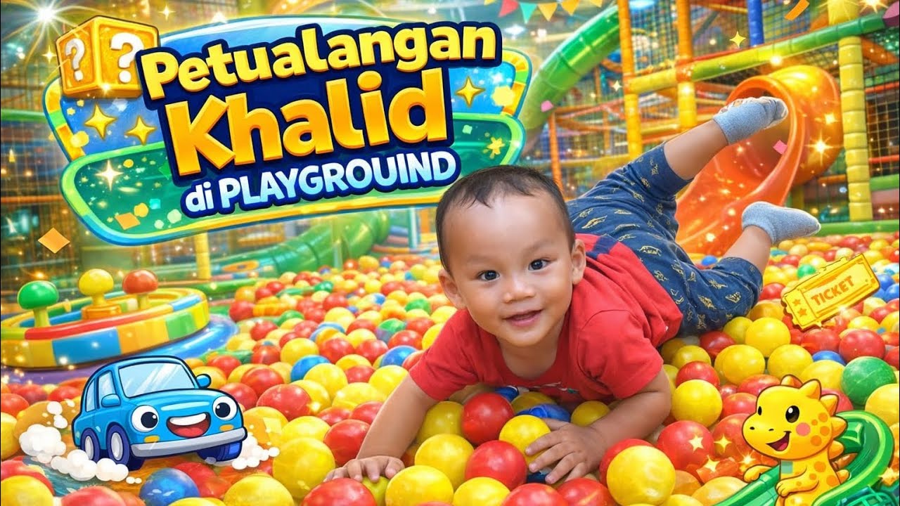 SERUNYA KHALID MAIN DI PLAYGROUND!