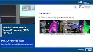 Interventional Medical Image Processing (IMIP 2016) - Lecture 5