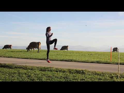 Walk like a stork - video from RunningCoach