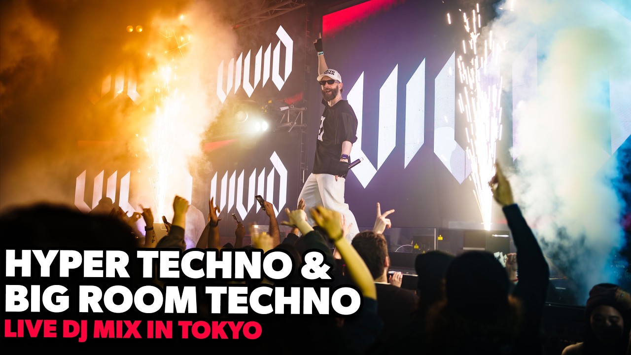 VIVID Live DJ Set in Tokyo @ Warp Shinjuku - Hyper Techno and Big